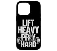Soulever des Charges Lourdes, Prier avec Force Entraînement Coque pour iPhone 14 Pro Max