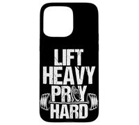Soulever des Charges Lourdes, Prier avec Force Entraînement Coque pour iPhone 15 Pro Max