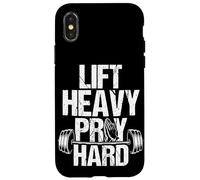 Soulever des Charges Lourdes, Prier avec Force Entraînement Coque pour iPhone X/XS