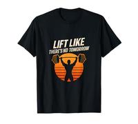 Soulevez comme s'il n'y avait pas de lendemain Barbell Sun Silhouette T-Shirt