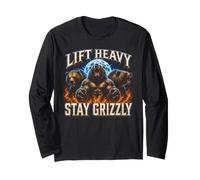 Soulevez Lourd, Restez Grizzly - Force et Motivation Manche Longue