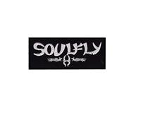 Soulfly Metal Band Green Écusson Patch en fer brodé sur accessoire