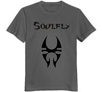 Soulfly Nerd T-Shirt Printed Tee Shirt for Men Manches Courtes(3X-Large)