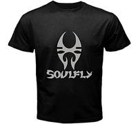 Soulfly T-Shirt Unisex Black Mens Tees M