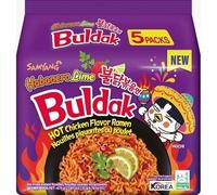 Soulgoods,Samyang Nouilles Tomate Tomate Poulet Hot 5x140g Ramen,Pâtes à feu instantané Noodles doux tranchants,Ramyun Gourmet Halal Stir Plat rapide