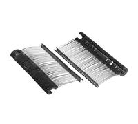 Soulnioi Lot de 1000 attaches en plastique pour étiquetage de vêtements standard Noir 55 mm