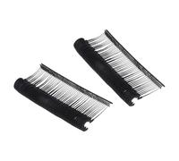Soulnioi Lot de 2000 attaches en plastique pour étiquetage de vêtements - Noir - 35 mm