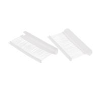 Soulnioi Lot de 500 attaches en plastique transparentes de 55 mm pour étiquettes d'étiquetage