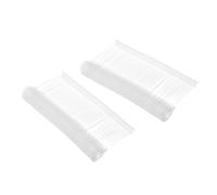 Soulnioi Lot de 500 crochets ronds transparents de 55 mm en plastique pour étiquettes d'étiquetage
