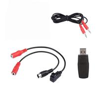 SOULONG Câble Adaptateur USB pour Simulateur de Vol RC, 22 en 1, Compatible avec Realflight G7/G6/G5 Phoenix 4 E2HG