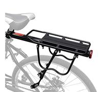 SOULONG Porte-Bagage Arrière de Vélo en Alliage d'Aluminium, Universel, Réglable, Support de Selle pour VTT, Capacité 25 kg