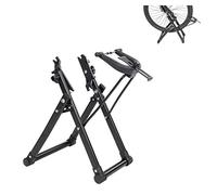 SOULONG Support d'Entraînement Vélo Pliable Trainer pour Vélo Intélligent en Alliage d'Aluminium pour Vélo Noir Convient pour Mécanicien à Domicile et Mécanicien d'Équipe