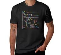 Souls.Pixarss It's Terry Time Line Art T-Shirt Black S