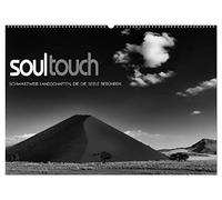 Soultouch - Schwarzweiß Landschaften, die die Seele berühren (Wandkalender 2026 DIN A2 quer), CALVENDO Monatskalender: Schwarzweiß-Fotografien einzigartiger Landschaften der Erde