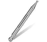 soulvinee Stylo d'acupuncture manuel en acier inoxydable - Outil de massage profond - Outils de massage de réflexologie pour soulager la douleur - Barre d'auto-massage relaxante pour tout le corps