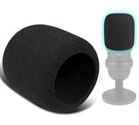 SOULWIT 2 pièces Microphone Pop Filter pour HyperX SoloCast, Housse de Protection en Mousse pour Pare-Brise
