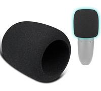 SOULWIT 2 Pieces Microphones Pop Filter pour AKG P120/P220/P420 Condenser, Protecteur Microphone Mousse Couvre Pare-Brise