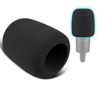 SOULWIT 2 Pieces Microphones Pop Filter pour Audio-Technica ATH AT2035 Cardioid Condenser, Protecteur Microphone Mousse Couvre Pare-Brise