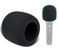 SOULWIT 2 Pieces Microphones Pop Filter pour Audio-Technica ATH ATR2100x-USB Cardioid Dynamic, Protecteur Microphone Mousse Couvre Pare-Brise