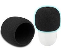 SOULWIT 2 Pieces Microphones Pop Filter pour Razer Seiren V3 Mini USB, Protecteur Microphone Mousse Couvre Pare-Brise