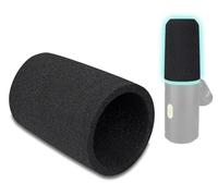 SOULWIT 2 Pieces Microphones Pop Filter pour Shure MV6, Protecteur Microphone Mousse Couvre Pare-Brise