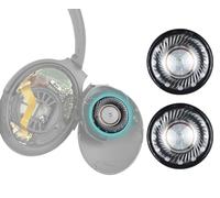 SOULWIT 40mm 32 Ω Haut-Parleur pour QC35/QC45/QC25/QC15/QC2/QC3/AE2/OE2, Studio/2/3/Pro, Solo/2/3/4, Razer Kraken 7.1, AKG K55, Marshall Major II, Pièce de Rechange pour Casque