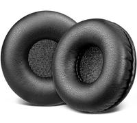 SOULWIT 50mm Mousse Coussin Coussinets pour Plantronics HW111N/HW251N/HW261NC/HW510/HW520, H251N/H261N/H351N/H361N, Coussinets pour Poly Savi W410/W420/W710/W720, Audio 310/345/478/487/626/628/646