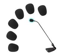 SOULWIT 6 Pièces Anti-Pop pour Shure MX412,CVG18-B/C - Noir