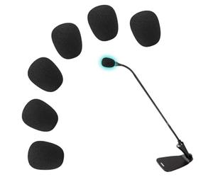 SOULWIT 6 Pièces Anti-Pop pour Shure MX412,CVG18-B/C - Noir