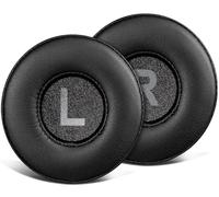 SOULWIT 70mm Mousse Coussin Coussinets pour Logitech Zone 300/Zone 301/Zone 305 Casque sans Fil, Coussinets en Cuir de Protéines Doux, Mousse d’Isolation Phonique, Épaisseur Accrue