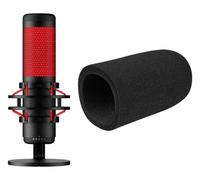 SOULWIT Anti-Pop Filtre pour HyperX QuadCast/QuadCast S/QuadCast 2S - Noir