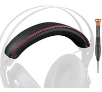 SOULWIT Bandeau pour HyperX Cloud Revolver(S) - Noir(Rouge Ligne)