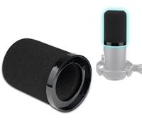 SOULWIT Bonnette Anti-Vent pour Maono PD200W/PD200X Microphone, Filtre Anti-Pop et Protection Anti-Vent