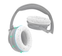 SOULWIT Cache-Oreilles Anti-Transpiration pour Bose Casques - Blanc | (Ne conviennent pas 700NC/QC Ultra), pour QuietComfort QC2/QC15/QC25/QC35/QC45/QC SC/Ae2/SoundTrue AE/SoundLink AE Casques