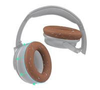 SOULWIT Cache-Oreilles Anti-Transpiration pour Bose Casques - Café | (Ne conviennent pas 700NC/QC Ultra), pour QuietComfort QC2/QC15/QC25/QC35/QC45/QC SC/Ae2/SoundTrue AE/SoundLink AE Casques