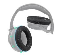 SOULWIT Cache-Oreilles Anti-Transpiration pour Bose Casques - Noir | (Ne conviennent pas 700NC/QC Ultra), pour QuietComfort QC2/QC15/QC25/QC35/QC45/QC SC/Ae2/SoundTrue AE/SoundLink AE Casques