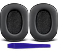 SOULWIT Coussin Coussinets pour Walker's Razor, Razor Digital, Razor Bluetooth, Razor X-TRM Muffs, Xcel, Xcel BT Earmuffs, Protégé Souple et Mousse Haute Densité - Noir