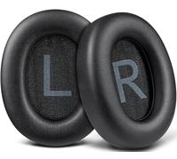 SOULWIT Coussin pour TOZO HT2/HT 2 Casque, Coussinets d’Oreilles avec Cuir en Protéines Plus Doux, Mousse d’Isolation Phonique