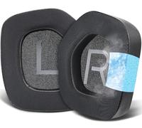 SOULWIT Coussinets de Remplacement en Gel Rafraîchissant pour Alienware AW988 (AW 988) de Jeu sans Fil Casque, Coussinets d’Oreille Coussin avec Mousse d’Isolation Phonique