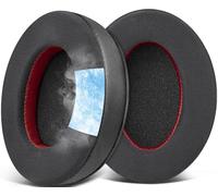 SOULWIT Coussinets de Remplacement pour Corsair HS35 V1/V2 Stereo Casques de Jeu, Coussins d’Oreilles avec Mousse Isolante Phonique, Épaisseur Supplémentaire