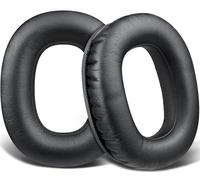 SOULWIT Coussinets de Remplacement pour Marshall Monitor III/Monitor3 ANC Casque, Coussinets d'oreille en Cuir Protéiné Souple et Mousse à Mémoire de Forme Haute Densité
