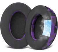 SOULWIT Coussinets d'oreille de remplacement avec gel de refroidissement pour HyperX Cloud 1/2/3/Pro/Core, Cloud Alpha/Flight/Stinger, CloudX Stinger/Flight Casques