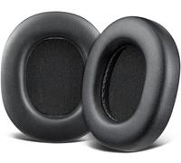 SOULWIT Coussinets d'oreille pour Audio Technica ATH M70X Casques, Cuir Protéiné Souple et Mousse Haute Densité Isolante