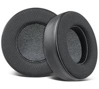 SOULWIT Coussinets d'oreille pour HIFIMAN SUNDARA/HE400(HE400se/i/S)/HE560(HE560i)/HE500/HE300/HE350/HE3/HE5/HE6 Casques, Coussin d'oreille en Tissu Maillé, Mousse à Mémoire de Forme Haute Densité