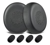 SOULWIT Coussinets d'oreille pour Jabra Engage 50 II/Engage 40 Filaires Casques, Coussin en Cuir Protéiné Souple et Mousse à Mémoire de Forme Haute Densité