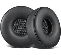 SOULWIT Coussinets d'oreille pour Jabra Engage 50 Wired Casques, Coussin d'oreille en Cuir Protéiné Souple et Mousse à Mémoire de Forme Haute Densité
