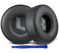 SOULWIT Coussinets d'oreille pour JBL Live 670NC Supra-auriculaire (Ne Convient Pas Tune 670NC) Casques, Cuir Protéiné Souple et Mousse Haute Densité Isolante