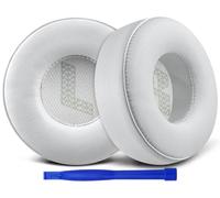 SOULWIT Coussinets d'oreille pour JBL Live 670NC Supra-auriculaire (Ne Convient Pas Tune 670NC) Casques, Cuir Protéiné Souple et Mousse Haute Densité Isolante