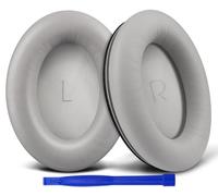 SOULWIT Coussinets d'oreille pour JBL Tour One M2 Wireless Over-Ear Noise Cancelling Casque, Coussin AVCE Cuir Protéiné Plus Doux et Mousse Isolante