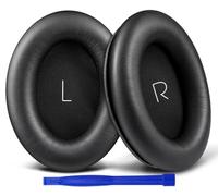 SOULWIT Coussinets d'oreille pour JBL Tour One M2 Wireless Over-Ear Noise Cancelling Casque, Coussin AVCE Cuir Protéiné Plus Doux et Mousse Isolante